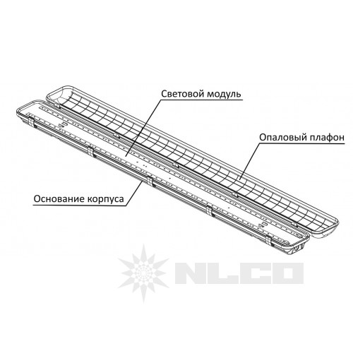 Светильник NLCO ISK20-15